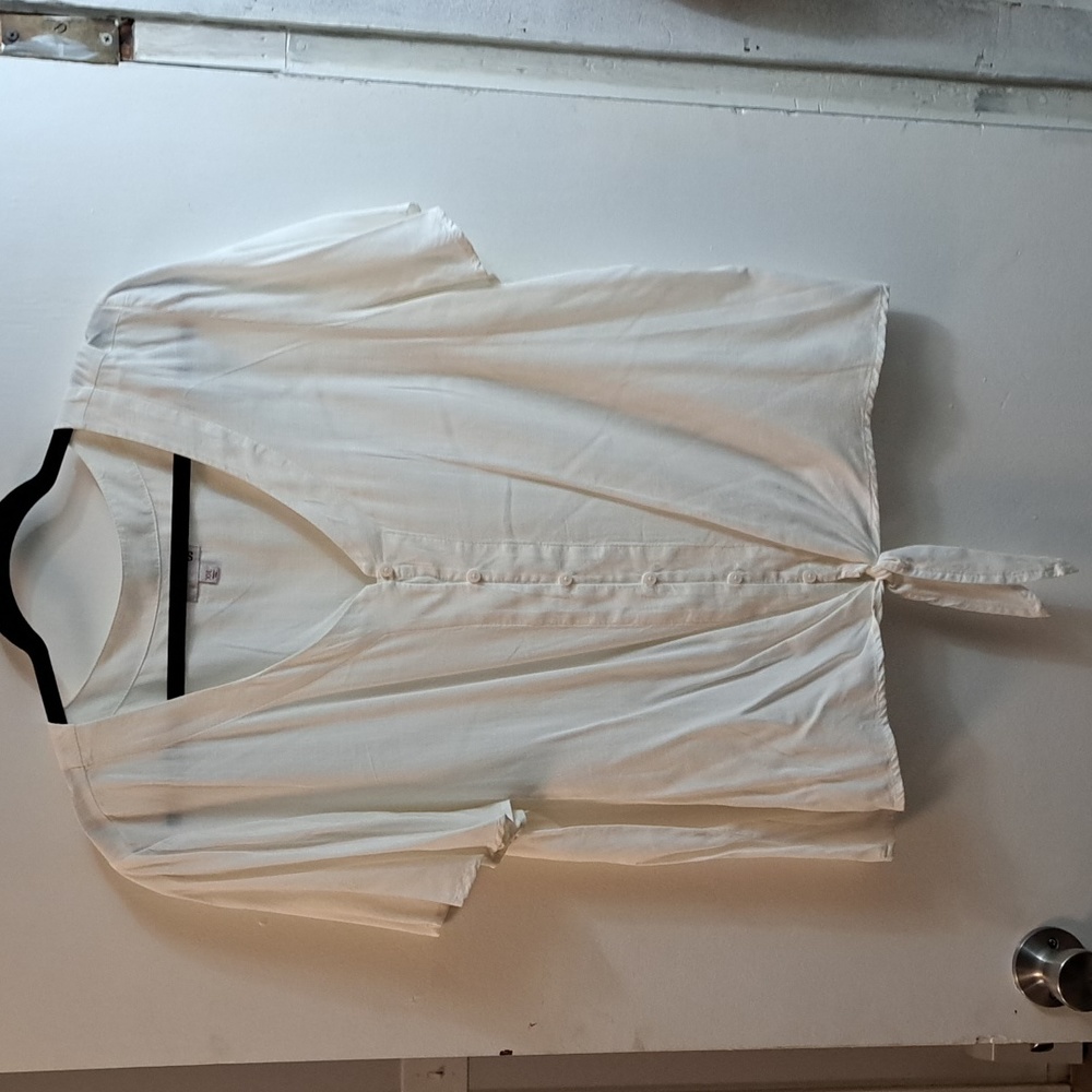 SO white blouse 2X
